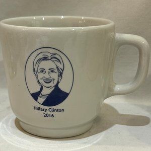 Fishs Eddy Hillary Clinton 2016 Coffee Mug Teacup